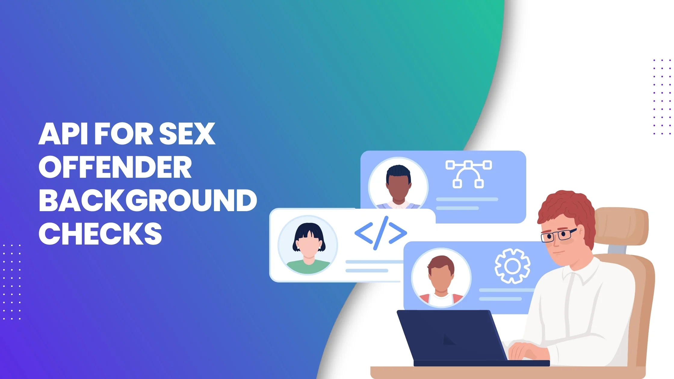 Using API in sex offenders background check